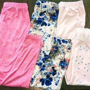 Girls Leggings Bundle (3 Pack) – Size 7-8 Years